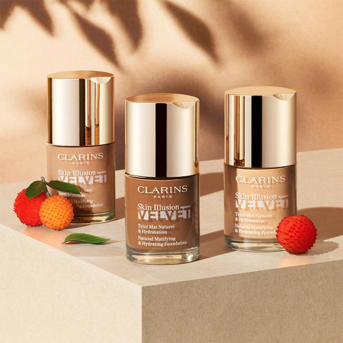 Clarins Skin Illusion Velvet Foundation Clarins Skin Illusion Velvet Foundation